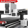 Blueelephant 1325 Wooden Furniture 3D Statues Making Machine CNC Router with Carousel Tool Changer